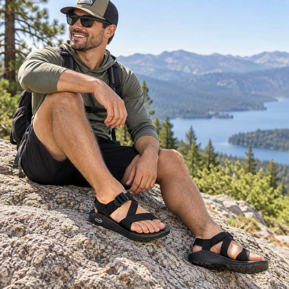 Chaco Mega Z/Cloud Sandals Size 11 Hiking Outdoors Coastal River Dadcore